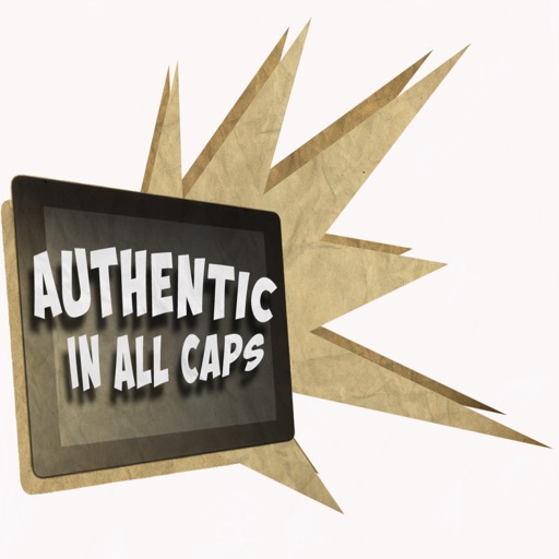 AUTHENTIC IN ALL CAPS Icon
