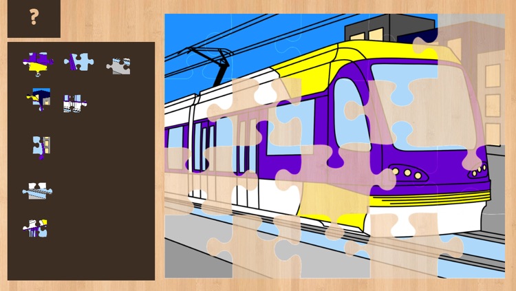 Color It Puzzle It: Trains Lite screenshot-4