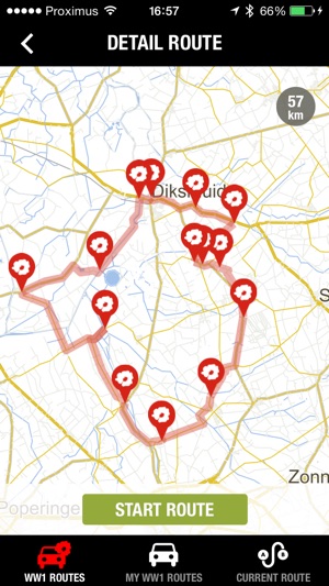 Touristic car routes Flanders(圖4)-速報App