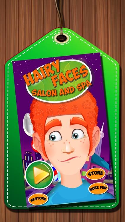 Hairy Face Salon - Hair dresser and hair stylist salon game