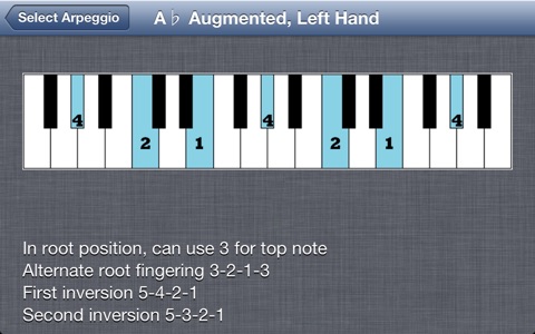 Visual Piano Arpeggios screenshot 3