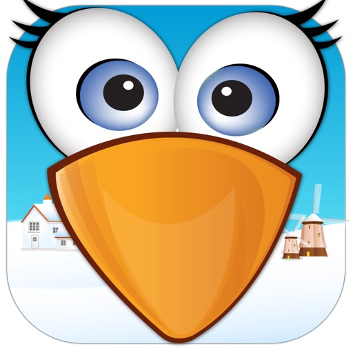 Snow day fast penguin  racing club speed slide ice crazy Pro icon