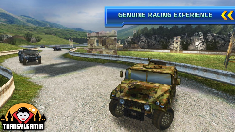 Army War Truck 3D Racer