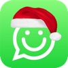 Stickers for X'mas - Christmas Santa Emojis