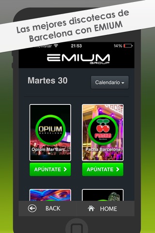 Emium - Discotecas Barcelona screenshot 2