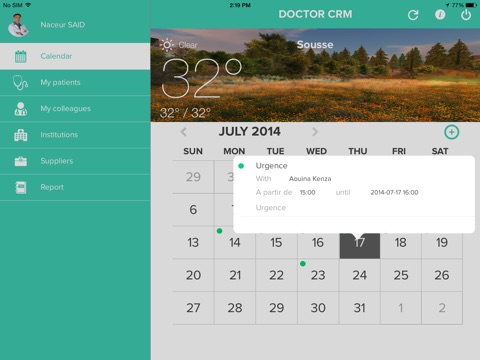 Doctor CRM screenshot 2