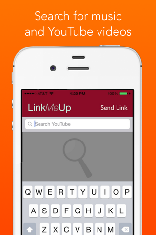 LinkMeUp - Music and Video Messenger screenshot 2