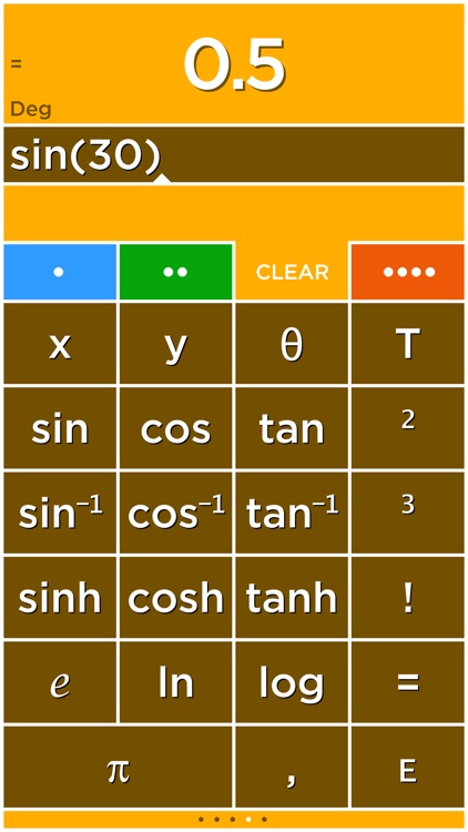 Solve - A colorful graphing calculator