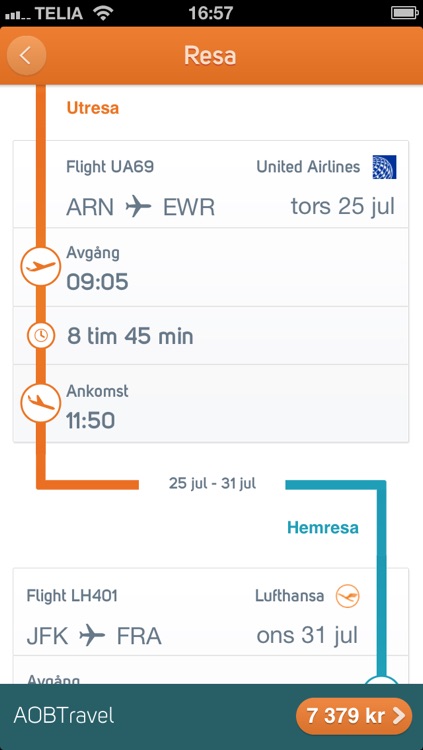 Destination.se - sista minuten, charter och flyg screenshot-3