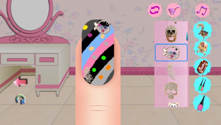 Art Nail Salon:Happy Holidays Free-Dress Up Game