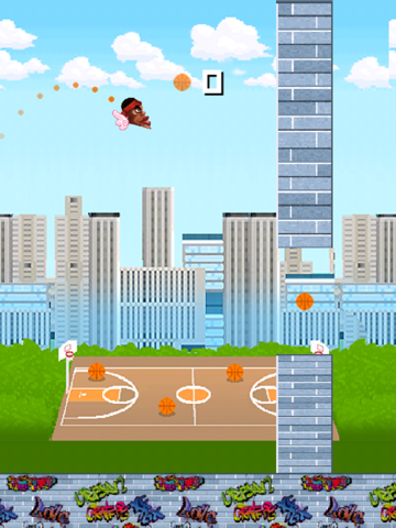Floppy King James in: Basket-ball Chase and Impossible Hoop Bouncingのおすすめ画像1