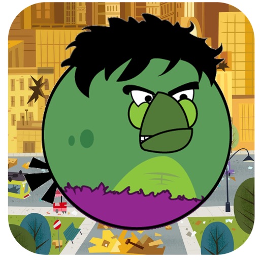Flappy: Hulk version icon