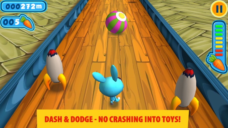 Turbo Fast Bunny - Speedy Rabbit Hopper - Fun Run Mini Race Game screenshot-3