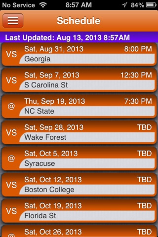 Clemson Football Live screenshot 3