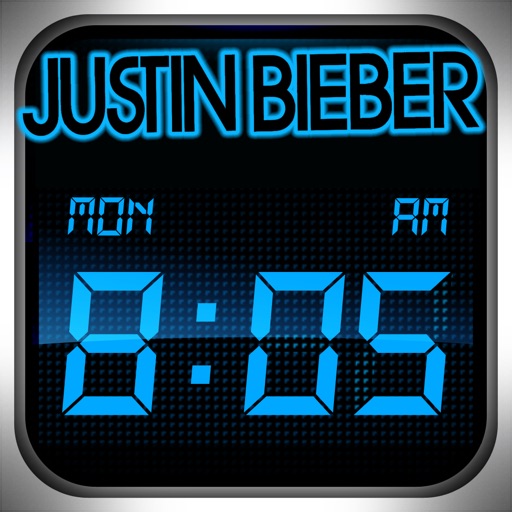 Justin Bieber Alarm Clock For Justin Bieber Fans. iOS App