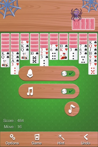 Relaxed Spider Solitaire screenshot 3