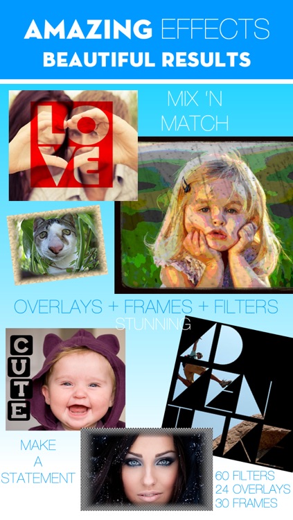 Pixelator Professional photo editor with cool effects, beautiful filters, awesome frames!