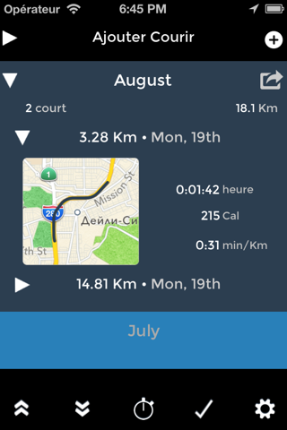 !iM: Run For Life: GPS run tracker for Jogging. screenshot 2
