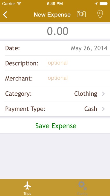 Trip Expenses - App to Track your travel expenses