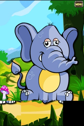 Jungle Animal Slide Puzzle for Kids PAID screenshot 4