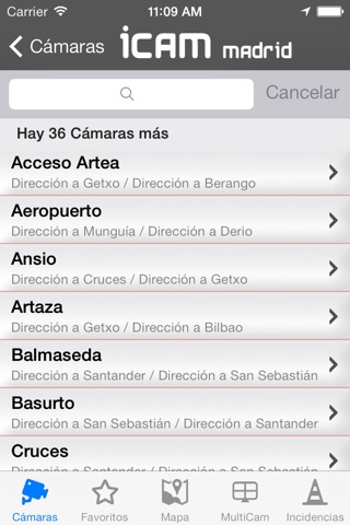 iCam Bilbao screenshot 2