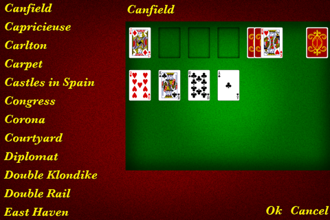 Solitare screenshot 4