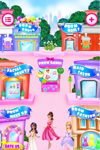 Princess Makeover Salon:My Fashion Prom Girls Games screenshot 2