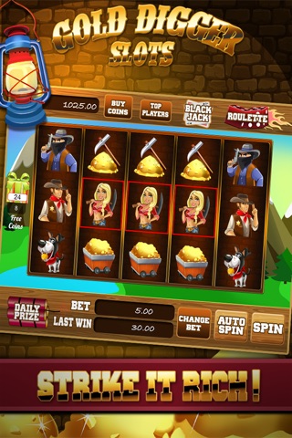 A Gold Digger Slots - 777 Jackpot Journey With Fun Casino Slot Machine Games Free screenshot 2