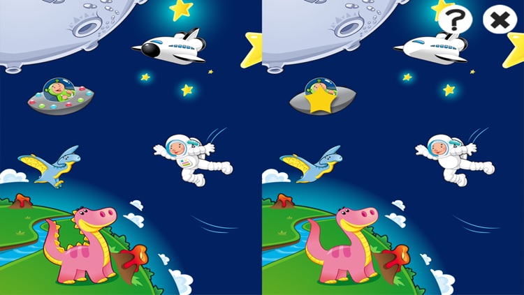 Space learning game for children age 2-5: Train your skills for kindergarten, preschool or nursery school