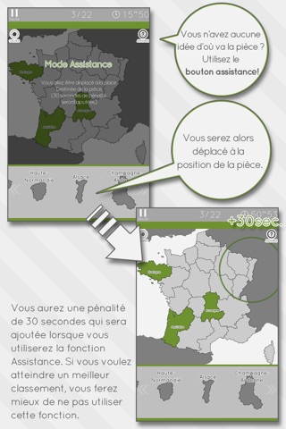 France Map Puzzle screenshot 3