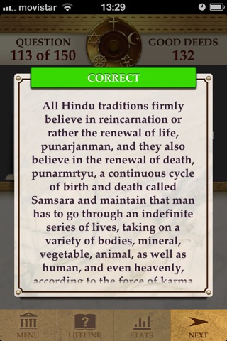 Genius Religion Quiz Full screenshot 4