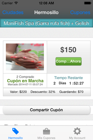 TuCupon MX screenshot 3