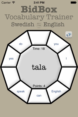 Vocabulary Trainer: English - Swedish screenshot 2