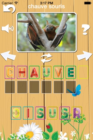 Spell Animal Name in French - Épeler Animal Nom Dans Français screenshot 3