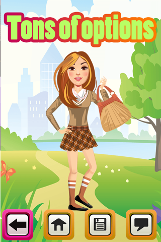 My High School BFF Fashion Club Dress Up Game - Your Virtual Star Salon World Maker Experience - The Free App screenshot 3