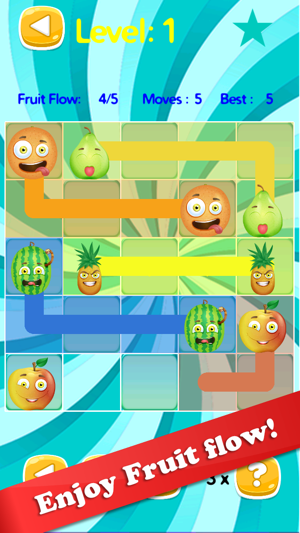 Fruit Path Awesome - Match fruit pair across colour line(圖2)-速報App