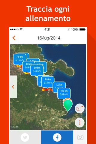 Moves Tracker: Running, Cycling, Walking, Jogging screenshot 4