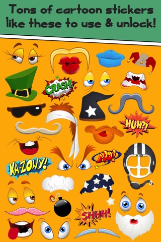 Funny Cartoon Face Photo Booth - Comic Book Photography from Crazy Toon Stickers for your Pictures screenshot 4