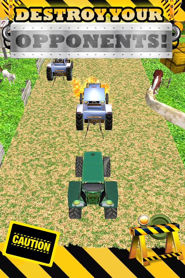 3D Tractor Racing Game By Top Farm Race Games For Awesome Boys And Kids FREE screenshot 4