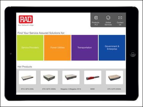 RAD Data Communications - Catalog screenshot 2