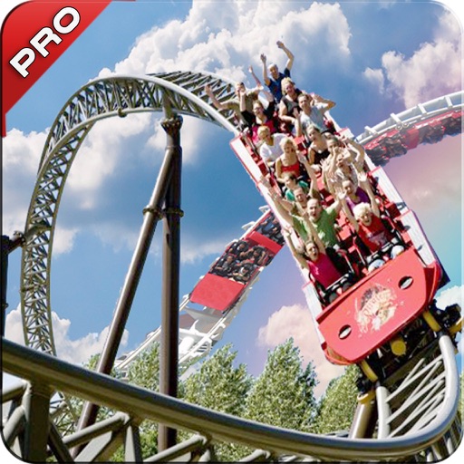Thrill Winter Roller Coaster Extreme Icon