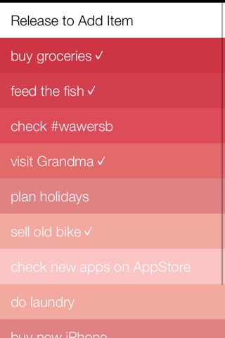 Checklist App X screenshot 3