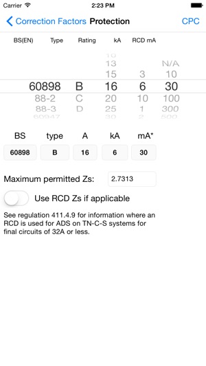 CableCalc BS7671 Lite(圖3)-速報App