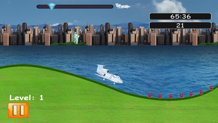 Crazy Airplane Lite - Take the air and fly over the world - Free Version screenshot-3