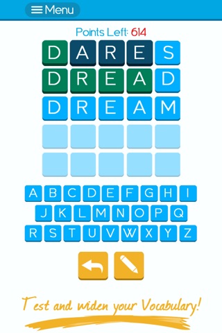 Five Letters - A Word Guessing Game with Zen and Time Attack Modes screenshot 3