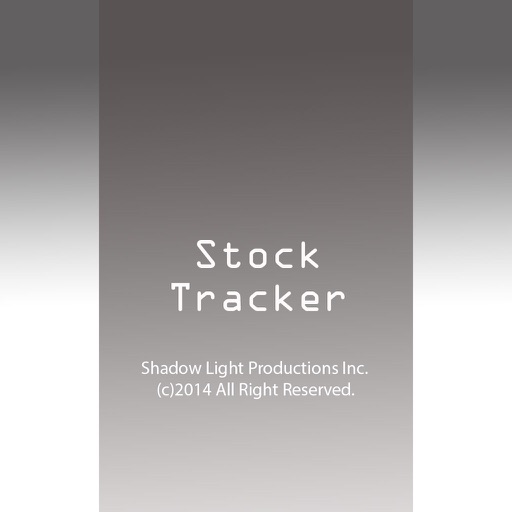 Stock Tracker SL14 iOS App