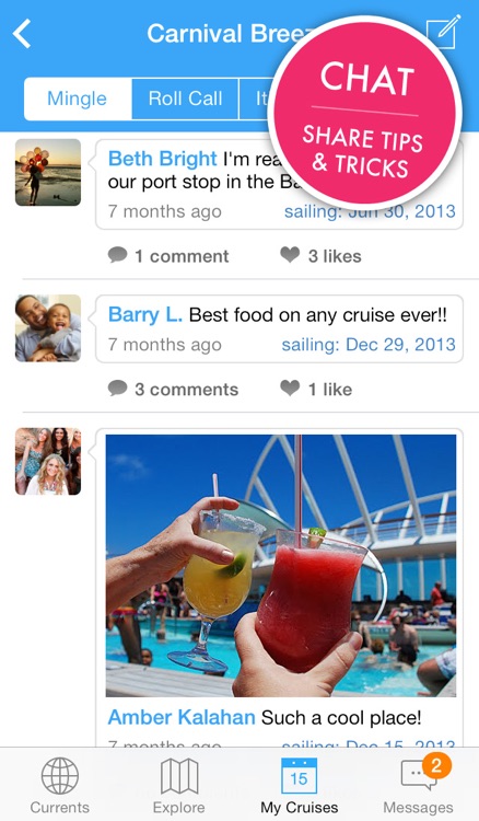 Cruise With Us Pro - The Social Cruise Ship Travel App for Carnival, Celebrity, Norwegian, Princess, MSC, Holland America & Royal Caribbean Cruises screenshot-4
