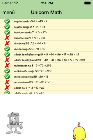 Unicorn Math III screenshot 4