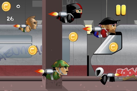 Ace Subway Attack Race – JetPack Racing Game Free screenshot 4