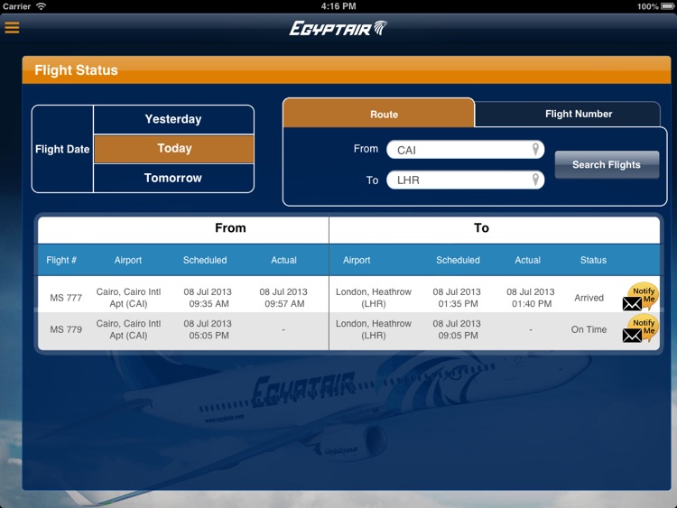 EGYPTAIR HD screenshot-3